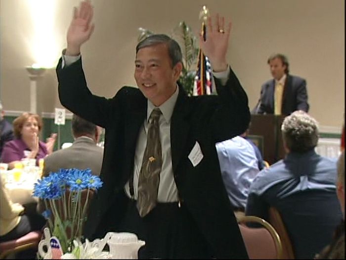 President Dao Minh Quan at the conference